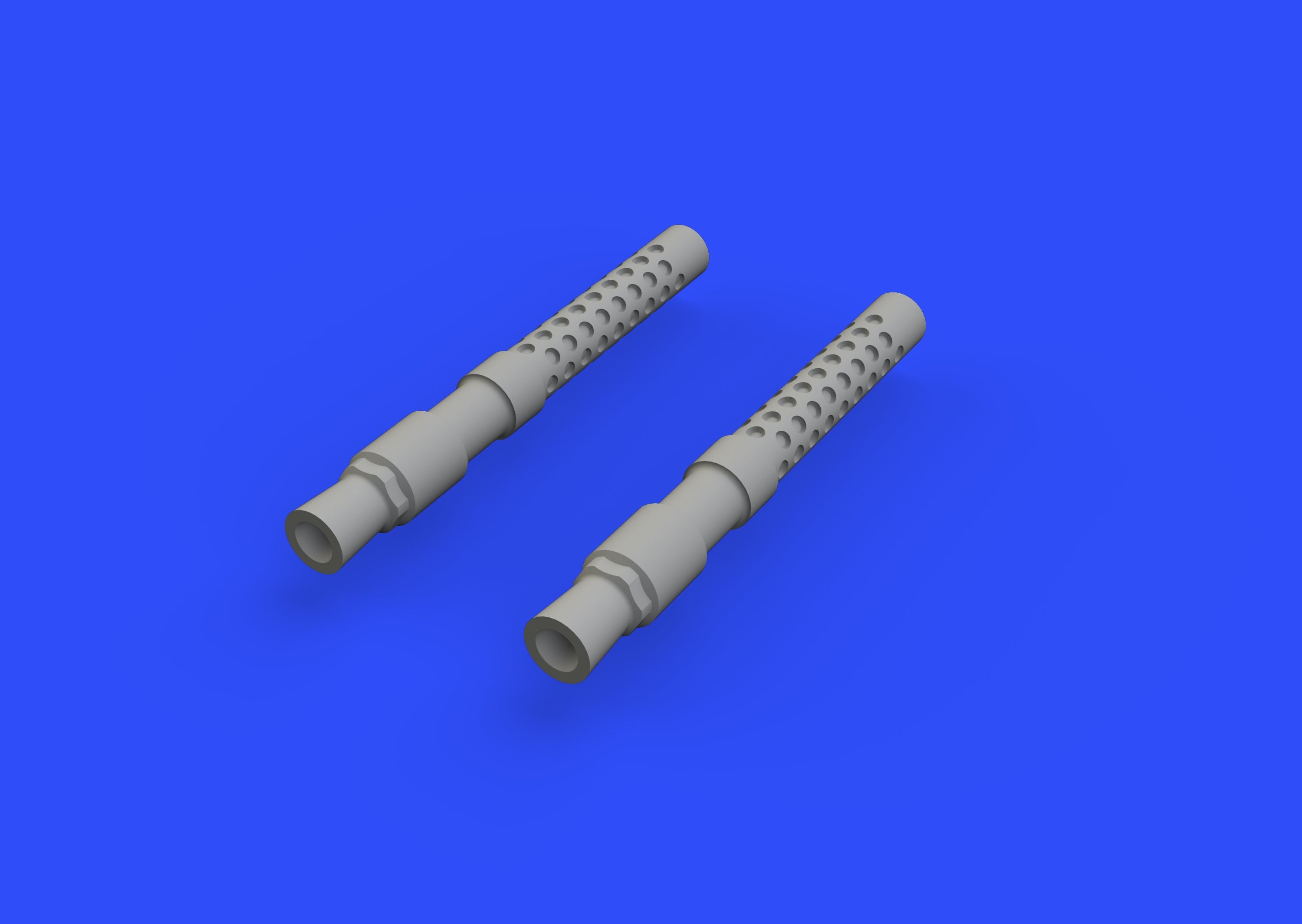 Messerschmitt Bf-109G-6 gun barrels (designed to be with Tamiya kits)