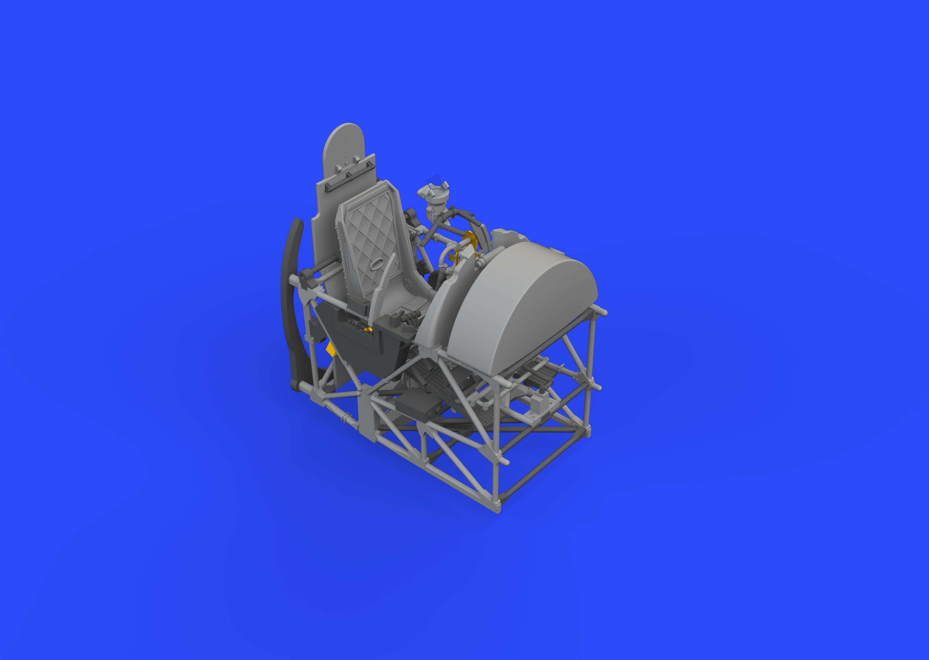 Hawker Tempest Mk.V cockpit (designed to be used with Eduard kits)