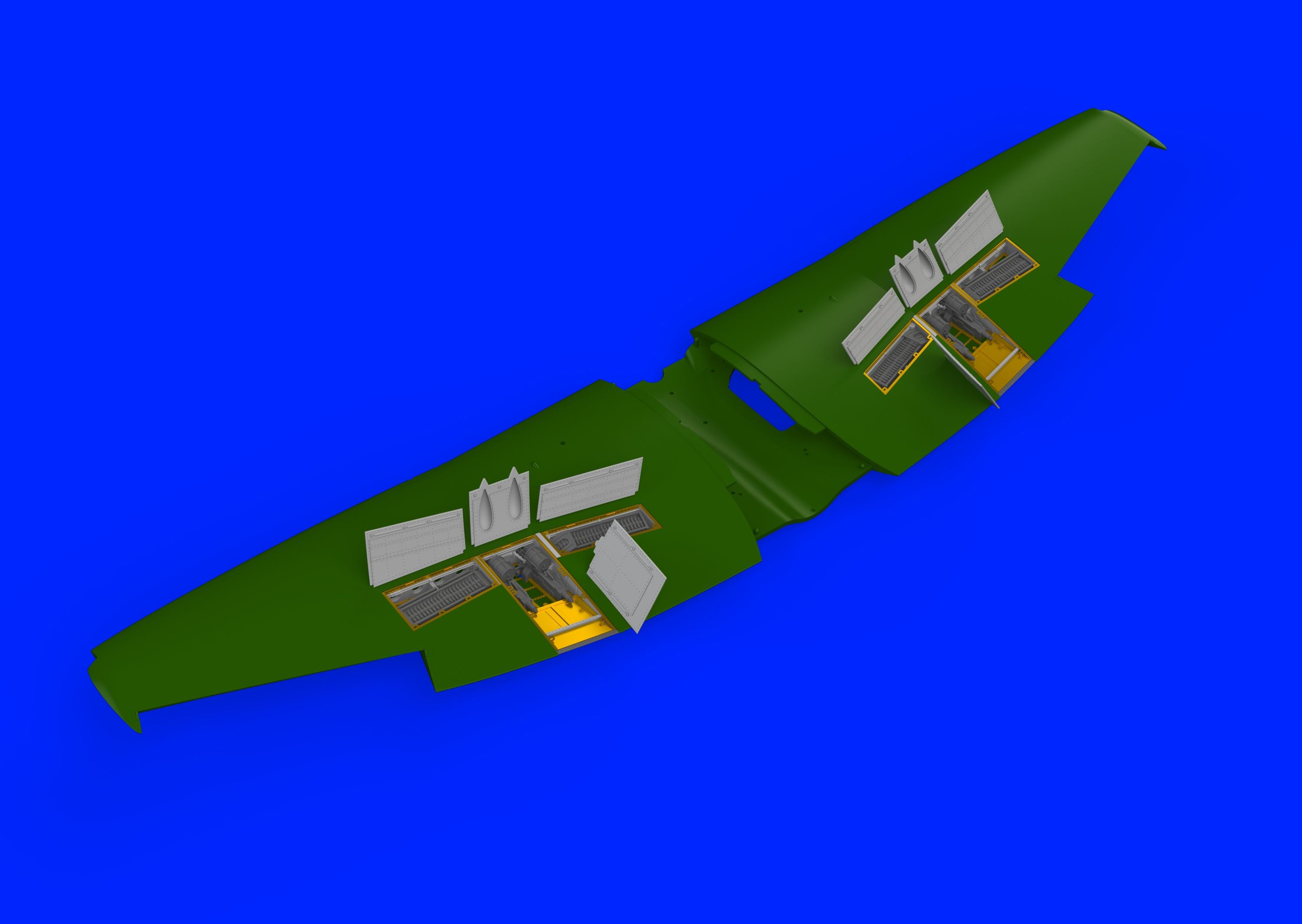 Hawker Tempest Mk.V gun bays (designed to be used with Eduard kits)