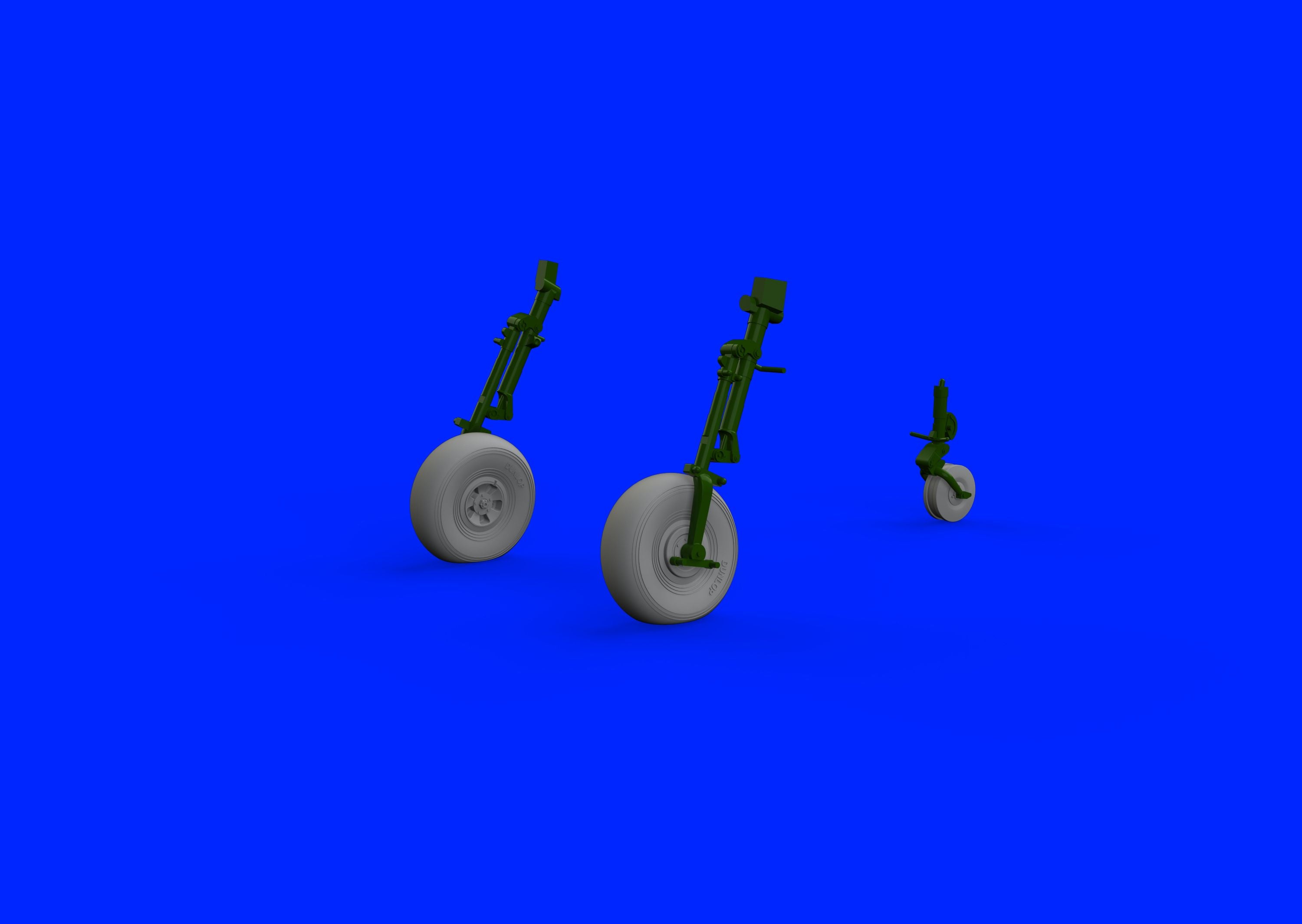 Hawker Tempest Mk.V early late late wheels with weighted tyre effect with weighted tyre effect with weighted tyre effect with weighted tyre effect wheels with weighted tyre effect (designed to be used with Eduard kits)