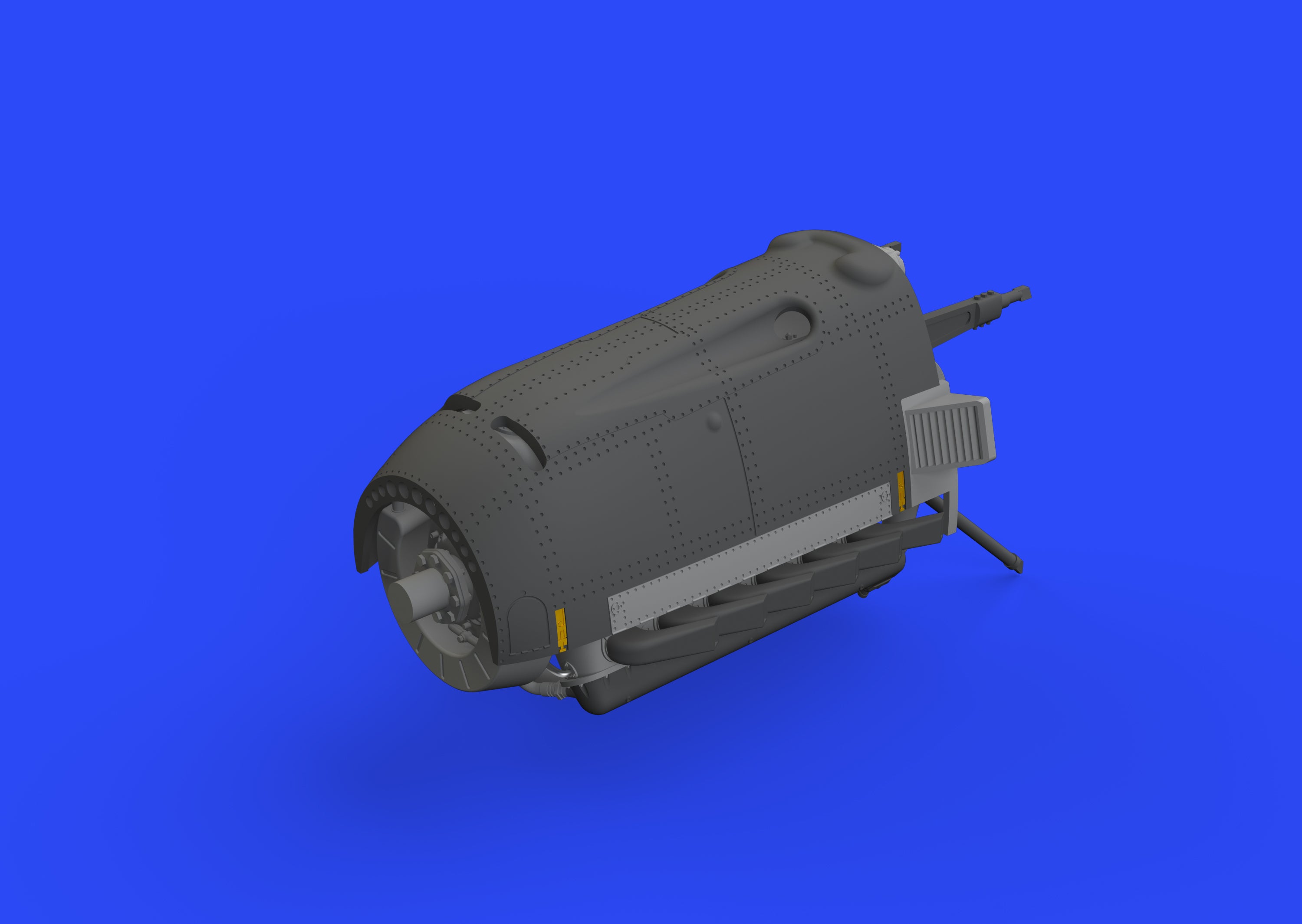 Messerschmitt Bf-109E engine (designed to be used with Eduard Kits)[Bf-109E-1 Bf-109E-3 Bf-109E-4 Bf-109E-7]