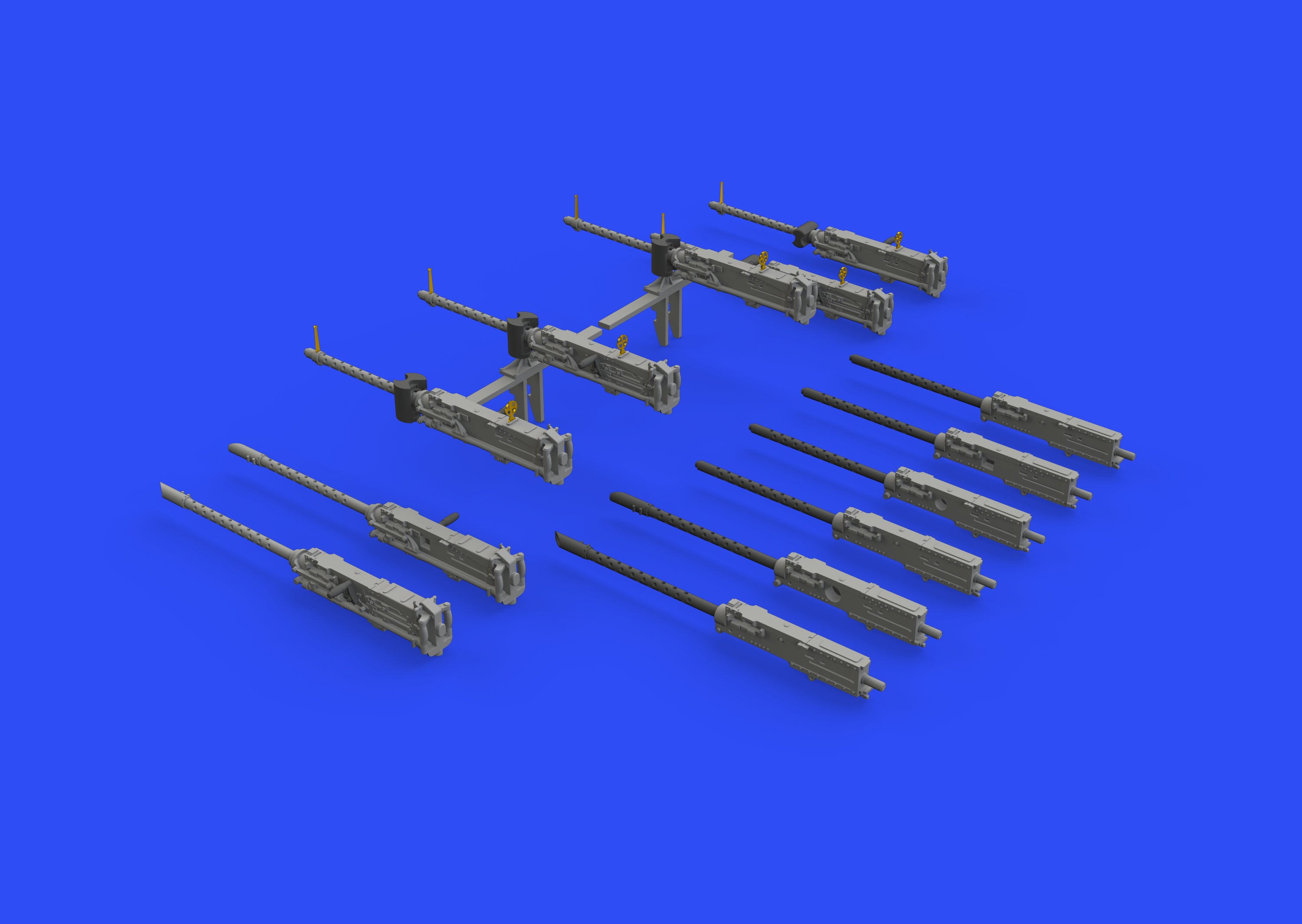 Boeing B-17G Flying Fortress guns (designed to be used with Hong Kong Models kits)