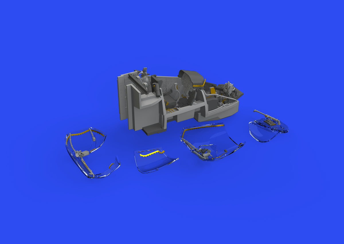 Mil Mi-24D cockpit (designed to be used with Zvezda kits) (Eduard sold out April 2025)