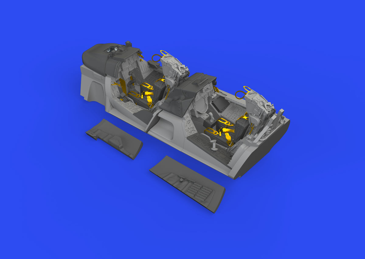 Grumman F-14A Tomcat late cockpit (designed be used with Tamiya kits)