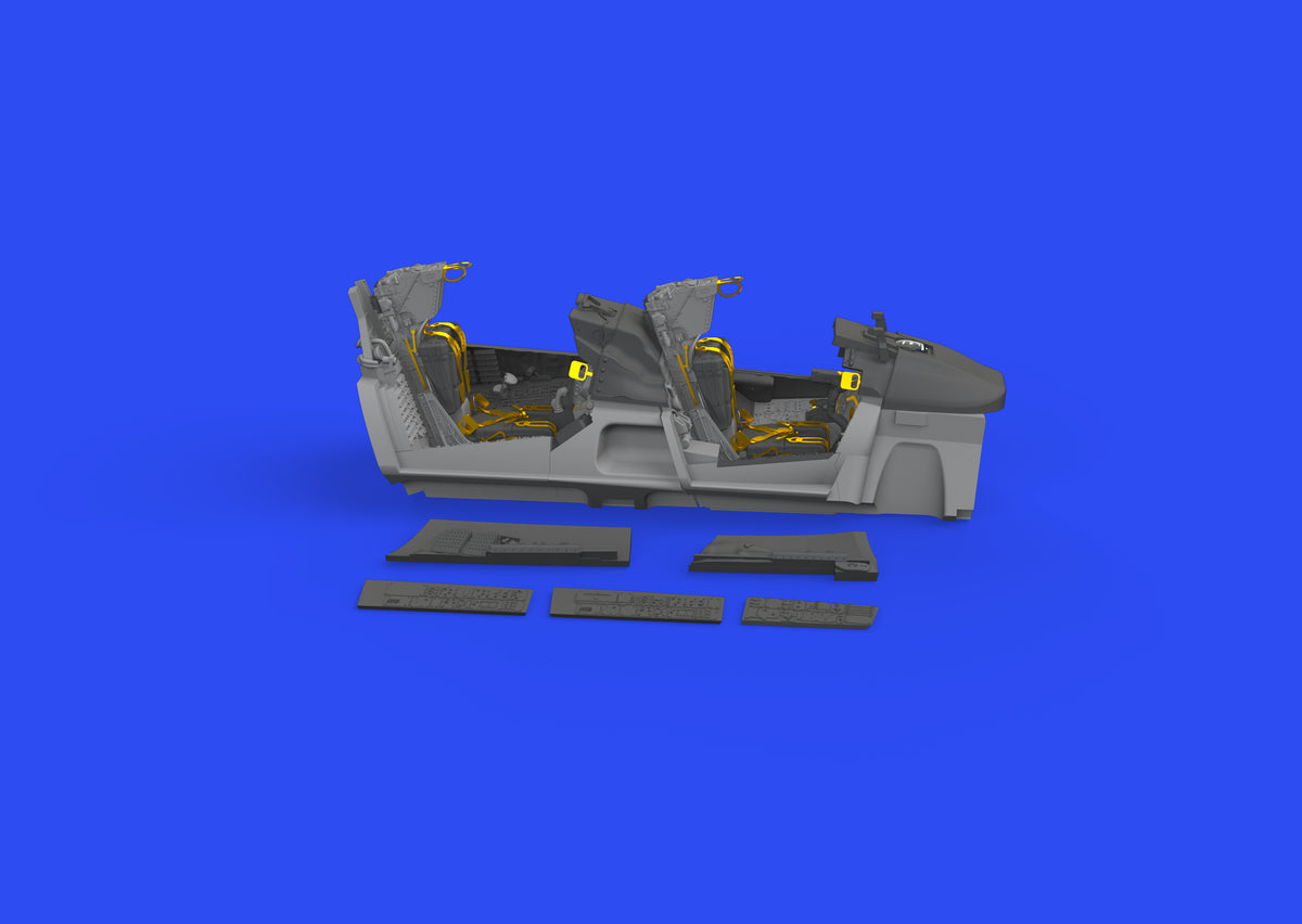 Grumman F-14A Tomcat late cockpit (designed be used with Tamiya kits)
