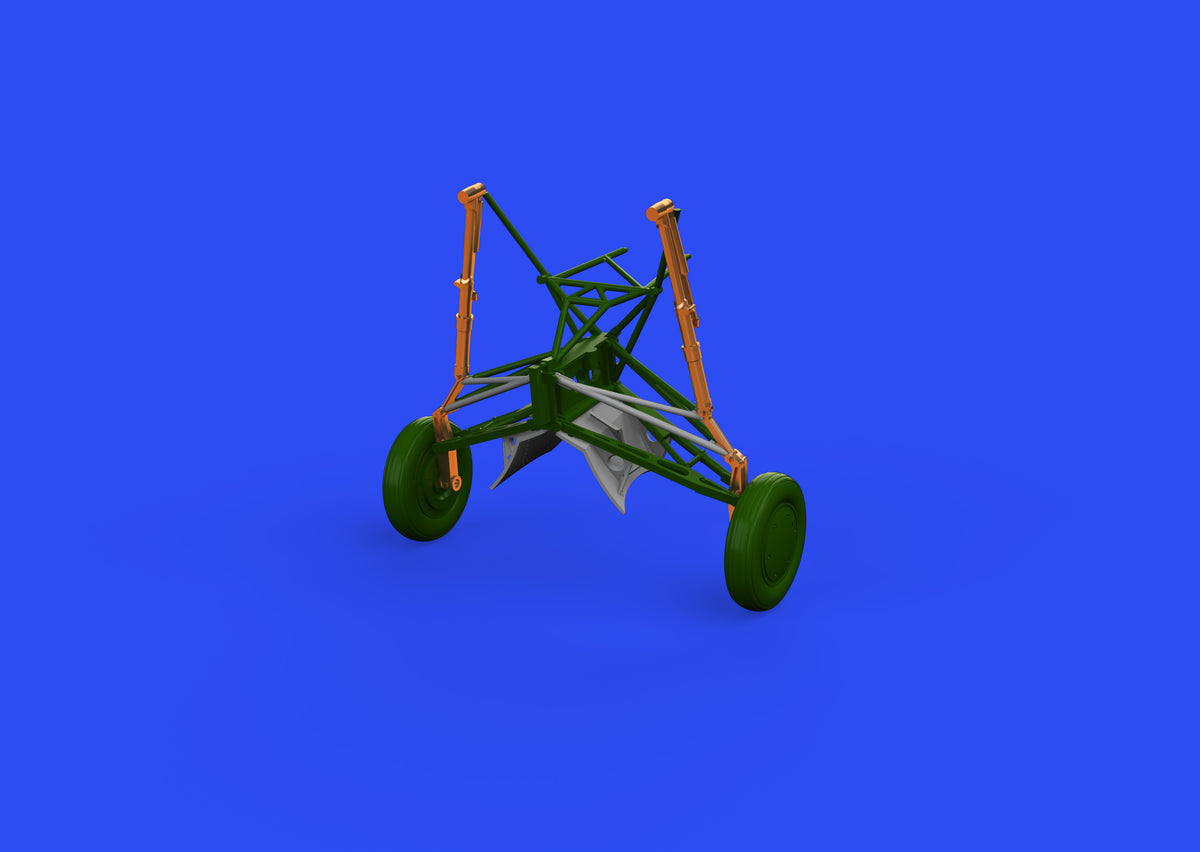 General-Motors FM-2 Wildcat undercarriage legs BRONZE (designed to be used with Eduard kits)