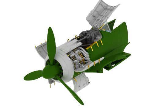 Focke-Wulf Fw-190A-8 engine & fuselage guns (designed to be used with Eduard kits)