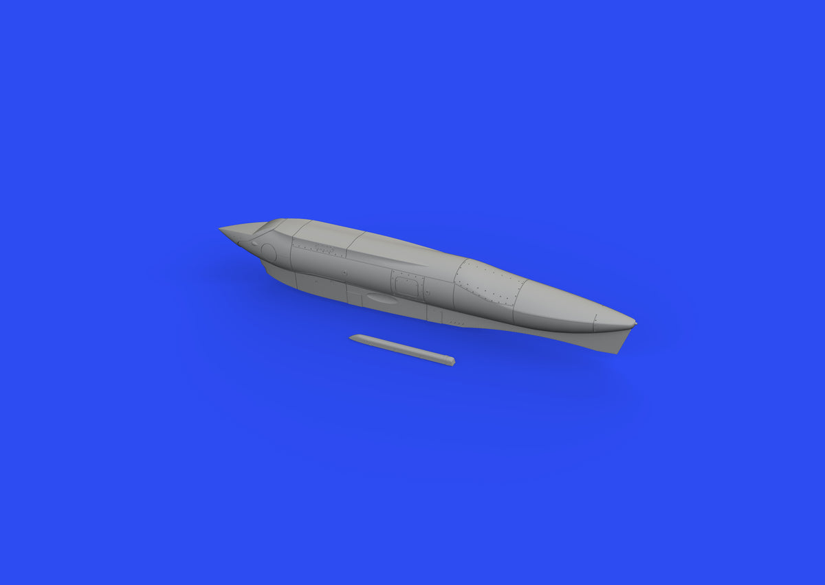 R-V pod for Mikoyan MiG-21 (designed to be used with Eduard kits)