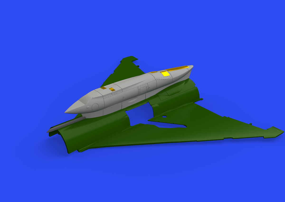 R-V pod for Mikoyan MiG-21 (designed to be used with Eduard kits)