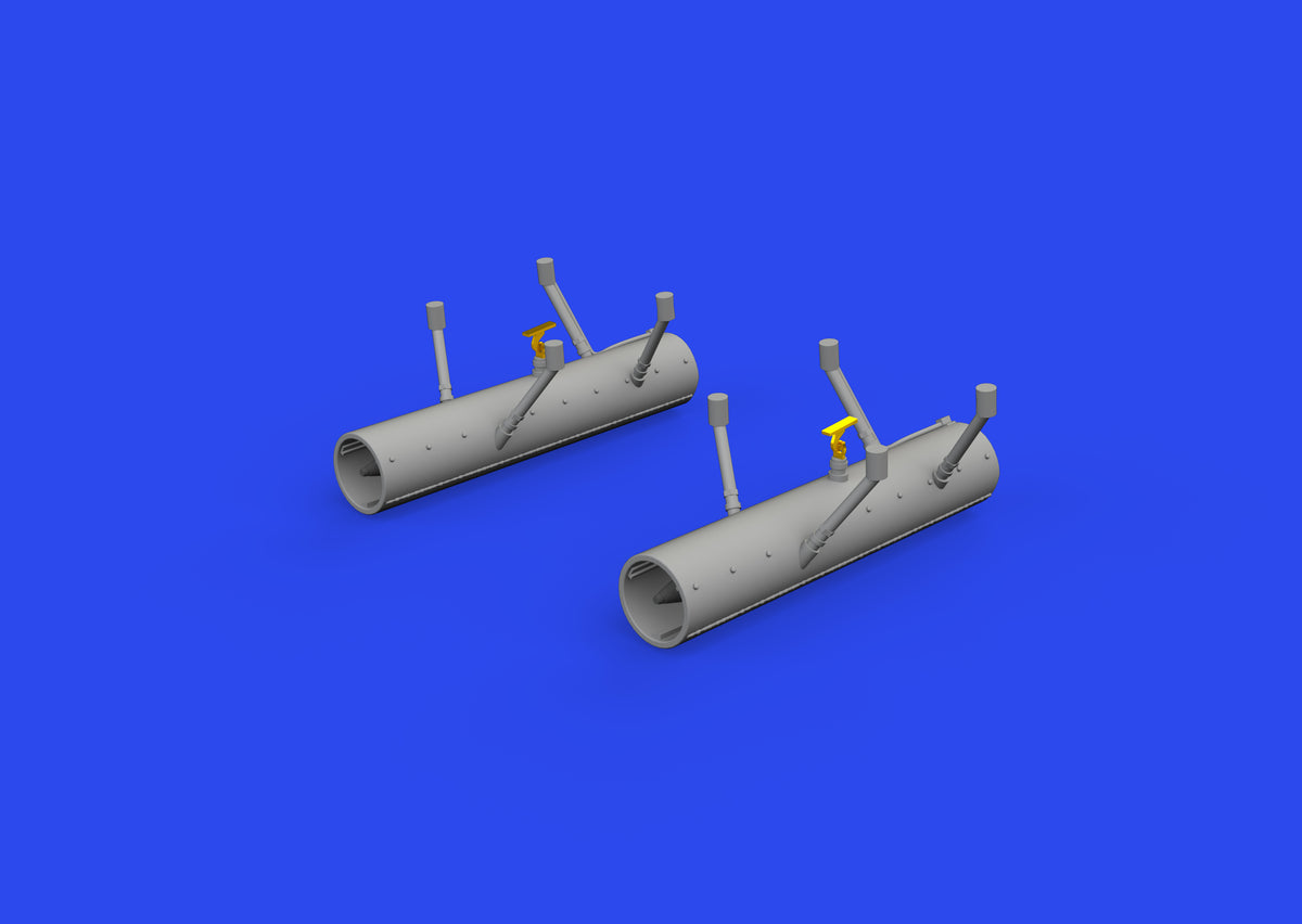 WGr.21 for Messerschmitt Bf-109G (3D-Printed) (designed to be used with Eduard kits)