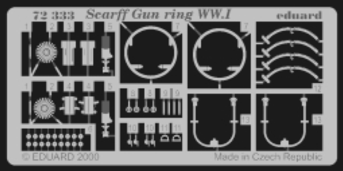 WWI Scarff gun ring