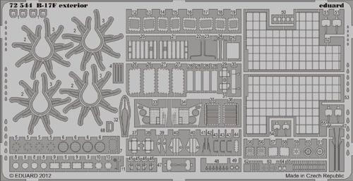 Boeing B-17F Flying Fortress exterior (designed to be used with Revell kits)
