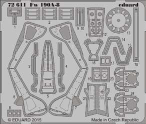 Focke-Wulf Fw-190A-8 (designed to be used with Eduard kits)