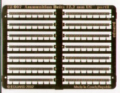 Ammunition belts 12,7mm USAF PRE-PAINTED IN COLOUR