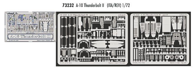 Fairchild A-10A Thunderbolt II PRE-PAINTED IN COLOUR! (designed to be used with Italeri and Revell kits)