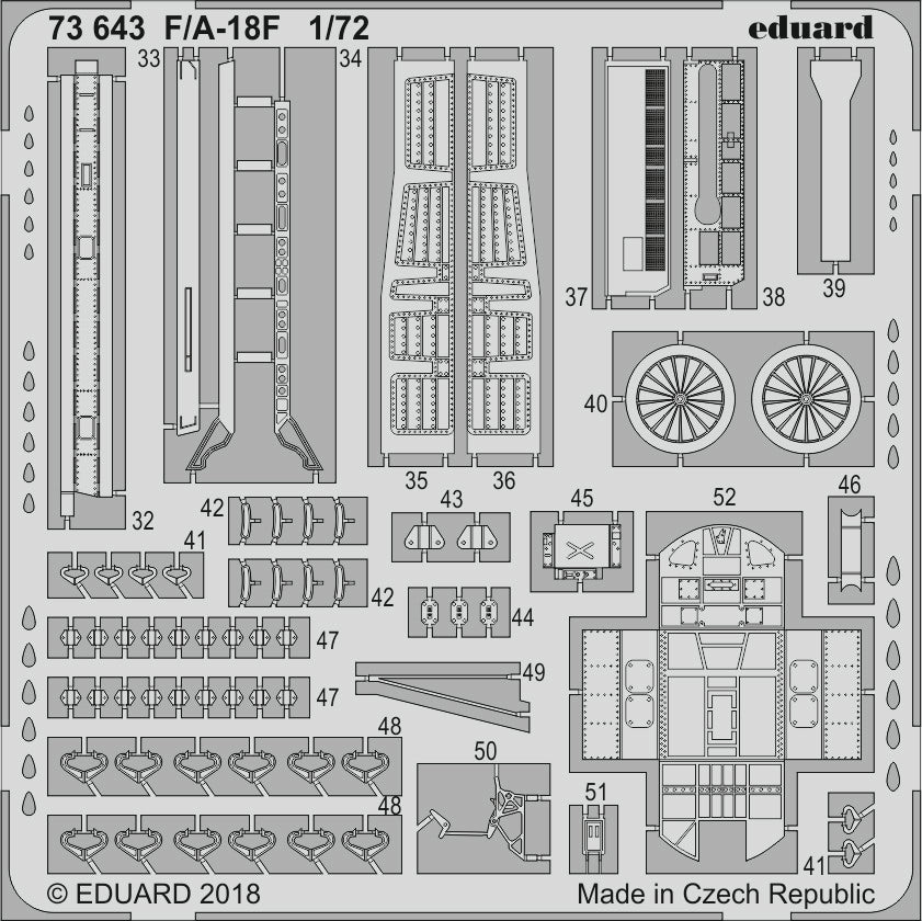 McDonnell-Douglas F/A-18F(designed to be used with Academy kits)