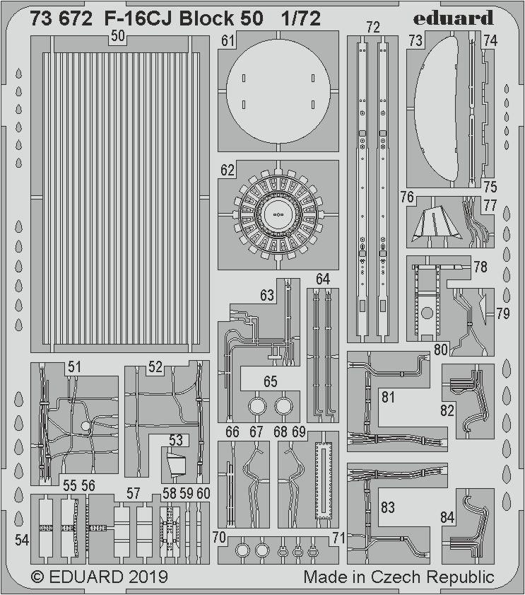 Lockheed-Martin F-16CJ Block 50 (designed to be used with Tamiya Kits)