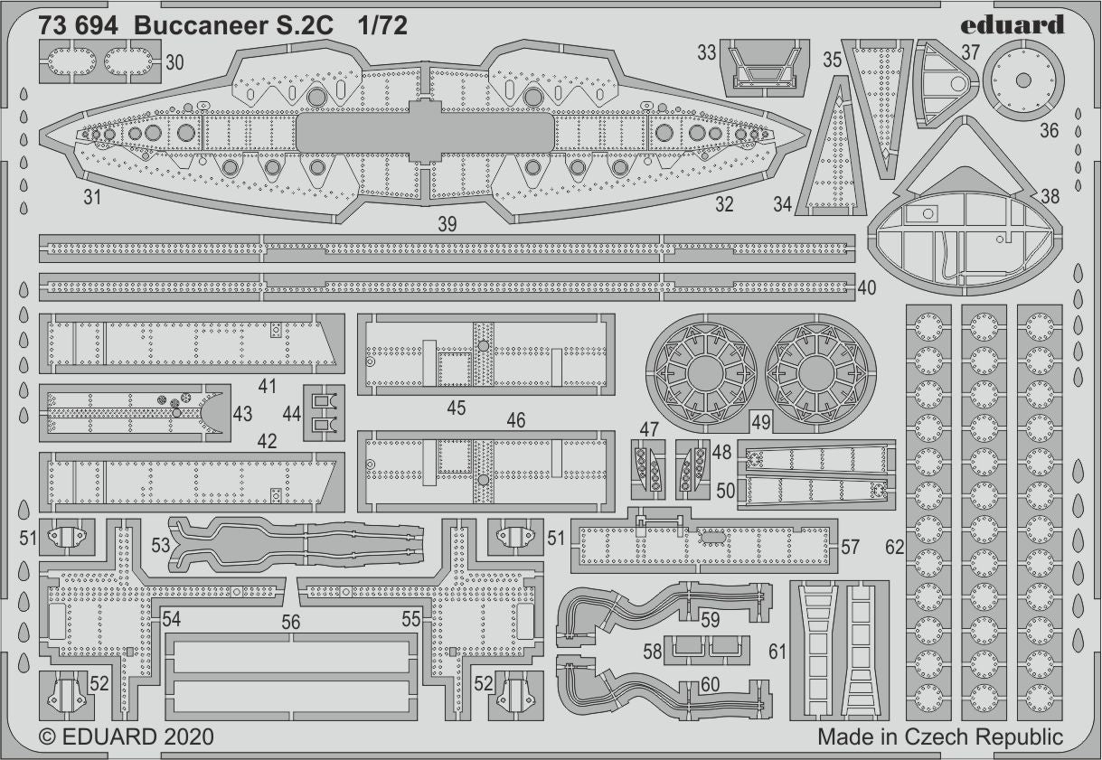 Blackburn Buccaneer S.2C (designed to be used with Airfix kits)