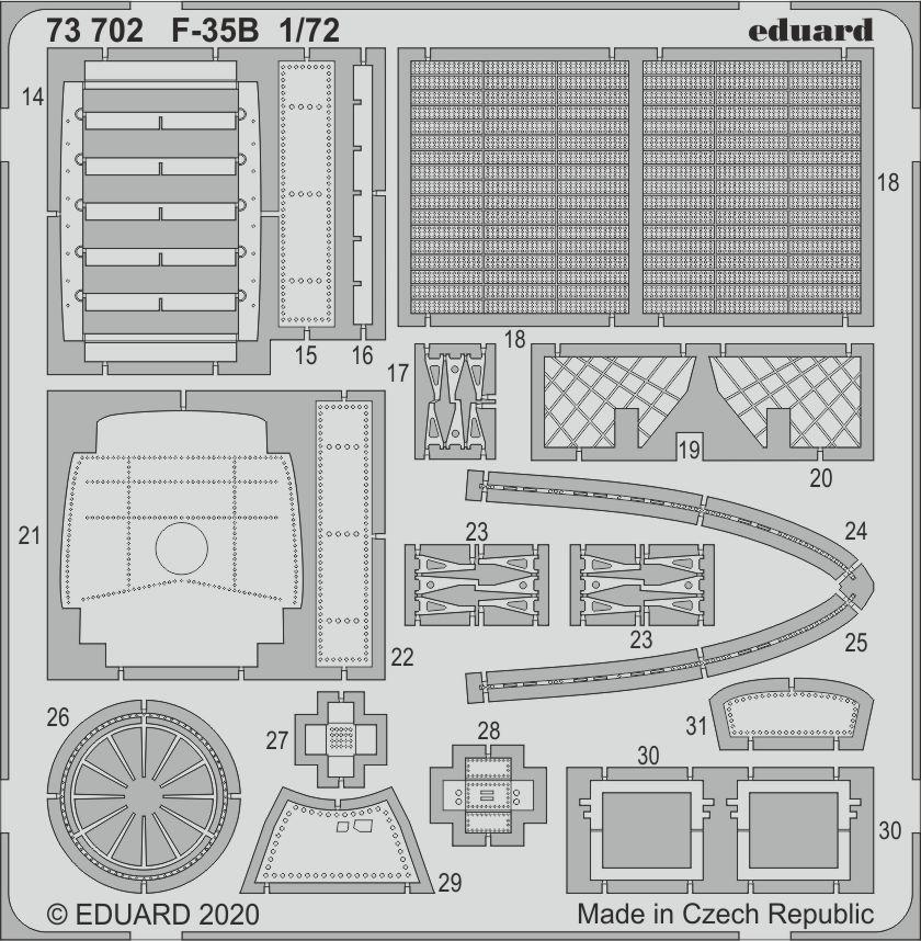 Lockheed-Martin F-35B Lightning II (designed to be used with Italeri kits)