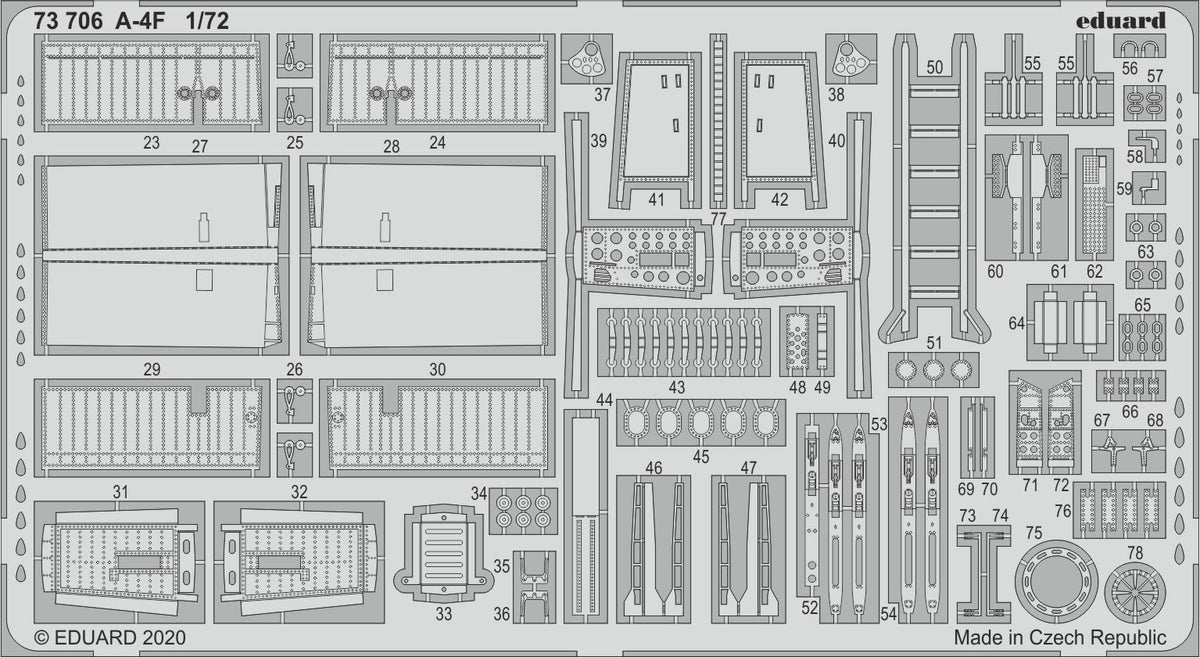 Douglas A-4F Skyhawk (designed to be used with Hobby Boss kits)