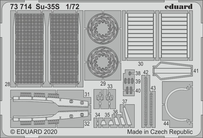 Sukhoi Su-35S (designed to be used with Great Wall Hobby kits)