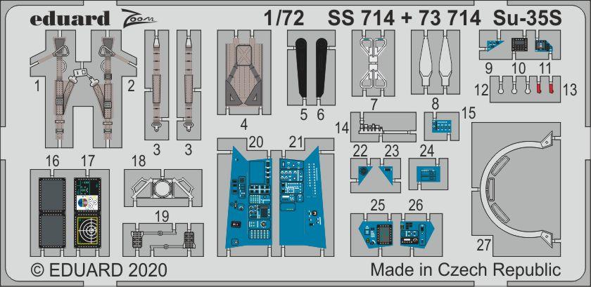 Sukhoi Su-35S (designed to be used with Great Wall Hobby kits)