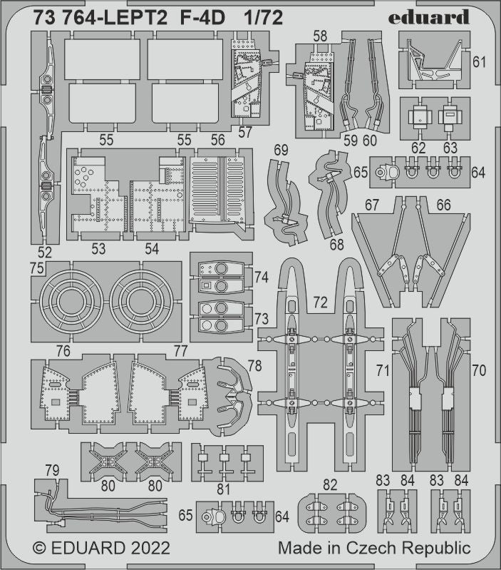 McDonnell F-4D Phantom (designed be used with Fine Molds kits)