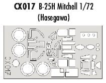 North-American B-25H Mitchell (designed to be used with Hasegawa kits) (made from yellow Japanese produced Kabuki tape)