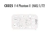McDonnell F-4 Phantom canopy frame paint mask (designed to be used with Hasegawa and Hobby 2000 kits) (made from yellow Japanese produced Kabuki tape)[F-4C F-4D]