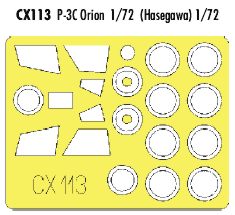 Lockheed P-3C Orion (designed to be with Hasagawa and Revell kits) (made from yellow Japanese produced Kabuki tape)