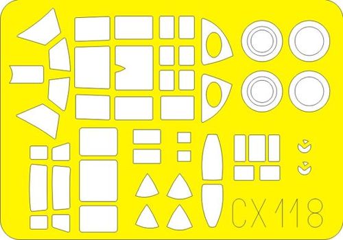 Nakajima J1N1 Gekko 'Irving' (designed to be used with Fujimi and Hobby 2000 kits) (made from yellow Japanese produced Kabuki tape)
