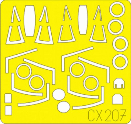 LTV A-7 Corsair II (designed to be used with Hobby Boss kits) (made from yellow Japanese produced Kabuki tape) [A-7A A-7B A-7D A-7E A-7P A-7H TA-7C A-7K]