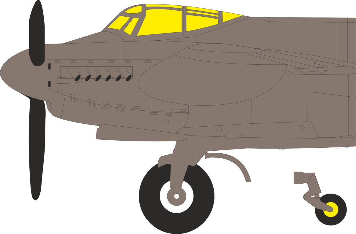 de Havilland Mosquito B.35 1/72 (designed to be used with Airfix kits) [Mk.XVI/B.35/TT.35]