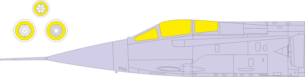 Lockheed F-104J Starfighter 1/72 (designed to be used with Fine Molds kits)
