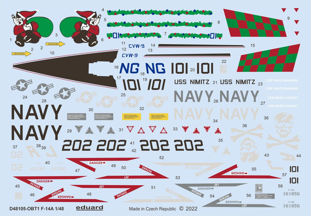 Grumman F-14A Tomcat (designed to be used with Tamiya kits)