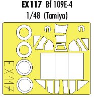 Messerschmitt Bf-109E-4 (designed to be used with Tamiya kits) (made from yellow Japanese produced Kabuki tape)