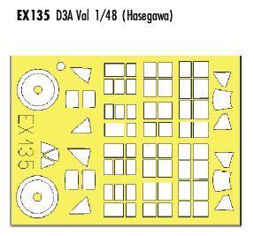 Aichi D3A1 'Val' (designed to be used with Hasegawa kits) (made from yellow Japanese produced Kabuki tape)