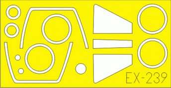 Dassault_Mirage III (designed to be used with Eduard kits) (made from yellow Japanese produced Kabuki tape)