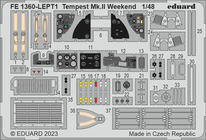 Hawker Tempest Mk.II Weekend (designed to be used with Eduard kits)