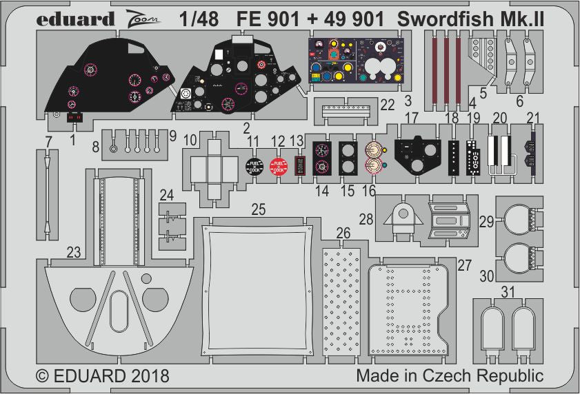 Fairey Swordfish Mk.II (designed to be used with Tamiya kits)