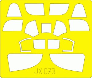 Bell P-39D/P-39F/P-39Q/N/Mk.I Airacobra (designed to be used Special Hobby kits) (made from yellow Japanese produced Kabuki tape)