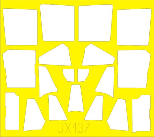 Mitsubishi J2M6 Raiden 'Jack' (designed to be used with Hasegawa kits) (made from yellow Japanese produced Kabuki tape)