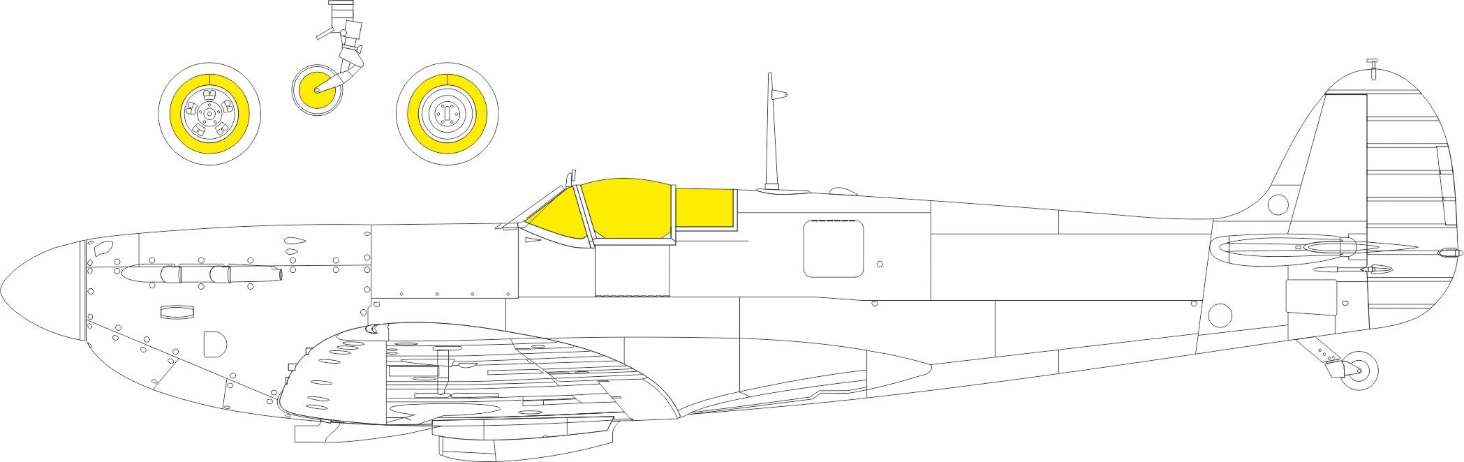 Supermarine Spitfire Mk.I (designed to be used with Kotare kits)