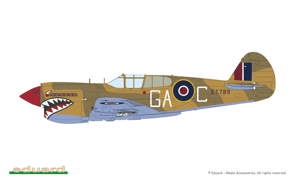 Eduard kits Curtiss KITTYHAWK DUAL COMBO EDK11187