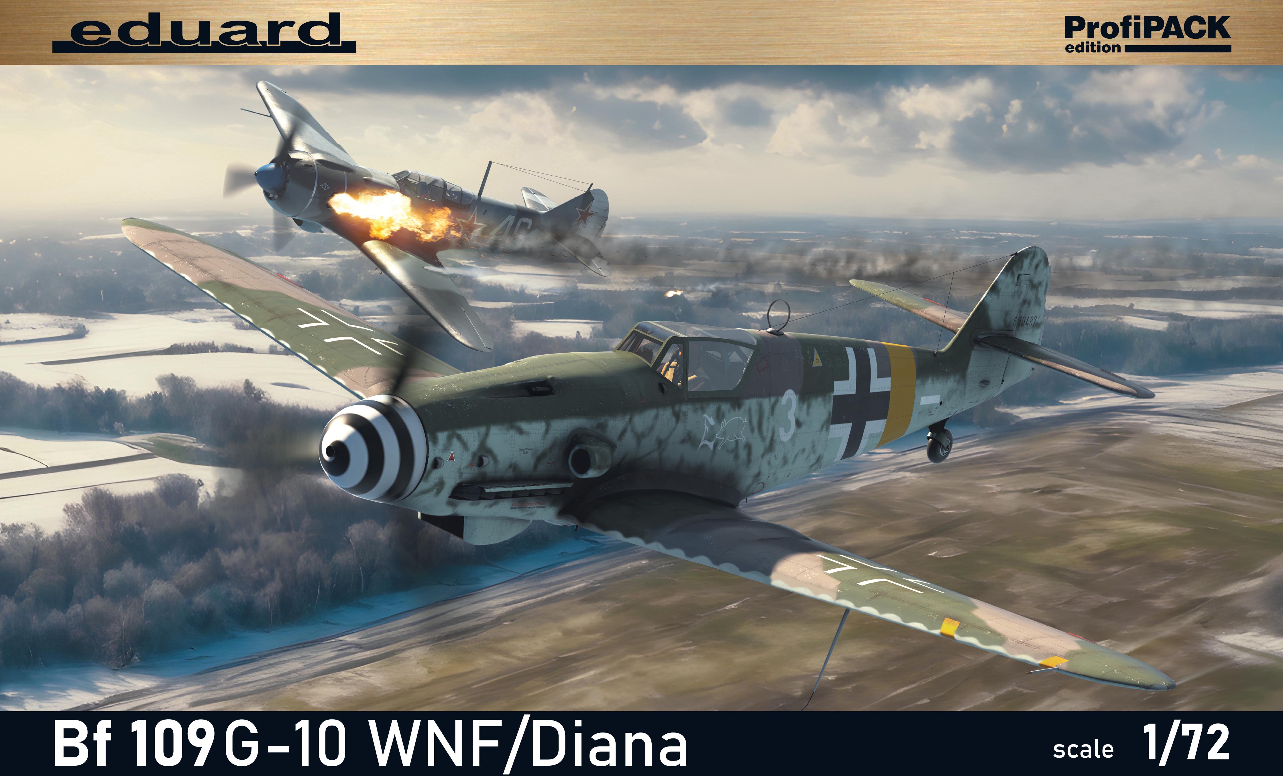 Messerschmitt Bf-109G-10 WNF/Diana ProfiPACK edition kit