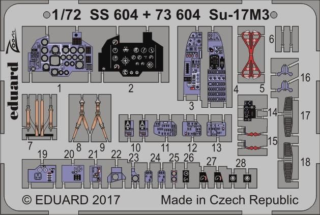 Sukhoi Su-17M3 (designed to be used with Modelsvit kits)