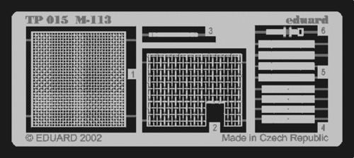 APC M113 grilles (designed to be used with Tamiya kits)