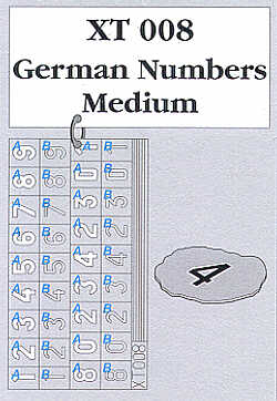 medium German numbers