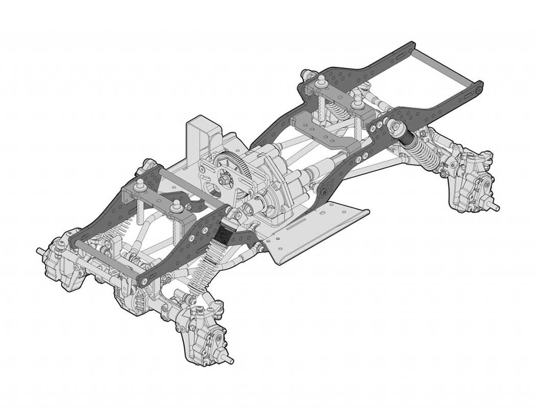 Element RC Enduro Comp FOX KIT EL40129 3