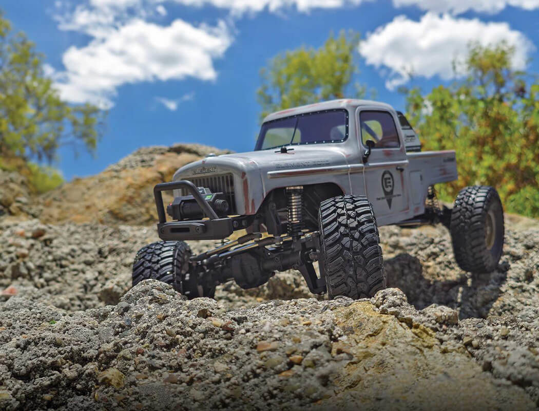 ELEMENT RC ENDURO ECTO TRAIL TRUCK RTR GREY WITH PORTAL AXLES EL40130